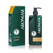 AROMASE Anti-Dandruff Essential Shampoo Szampon przeciwłupieżowy 400 ml przeznaczony do przetłuszczającej się skóry głowy opakowanie