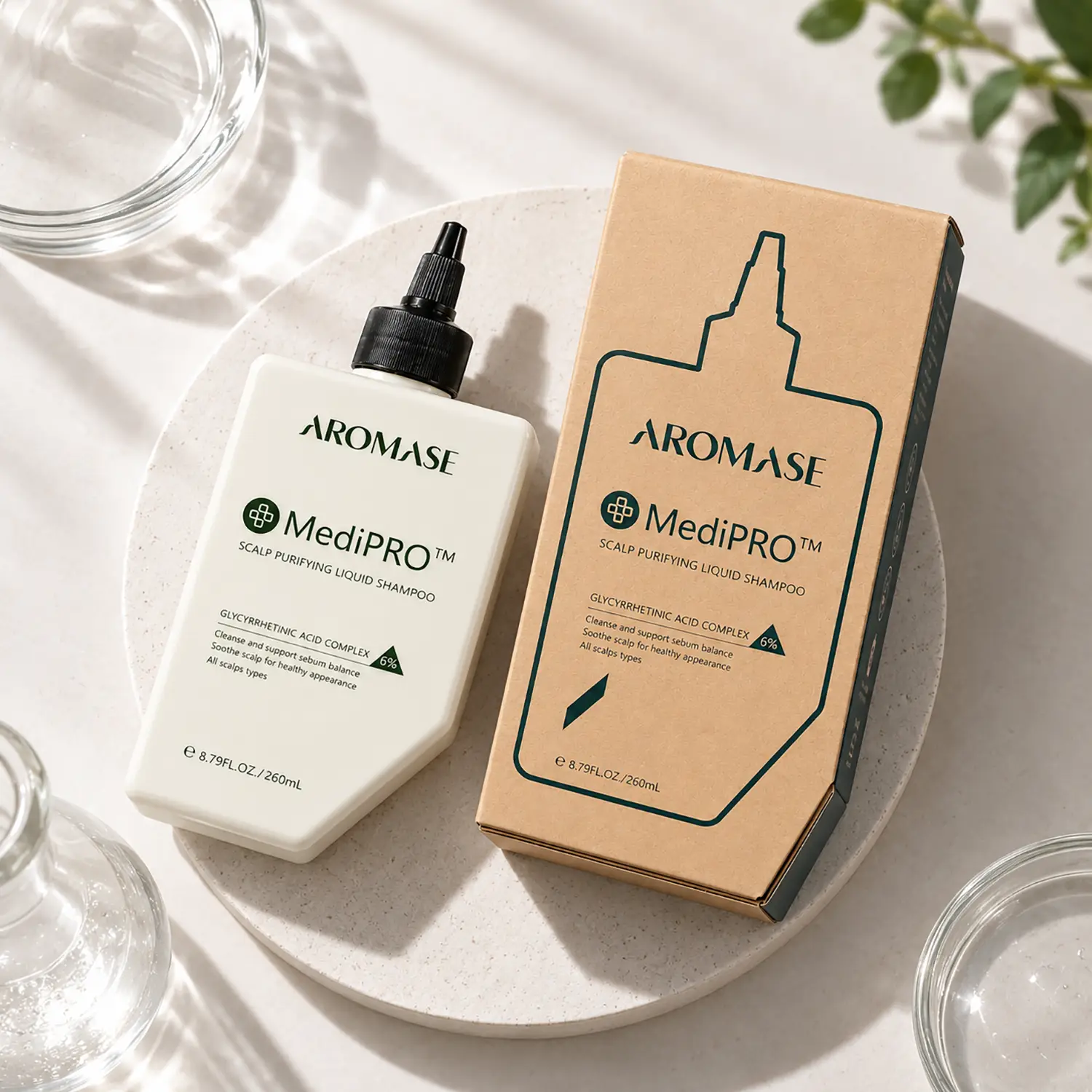 AROMASE MediPRO 5α Juniper Scalp Purifying Liquid Shampoo-260-aranzacyjne4