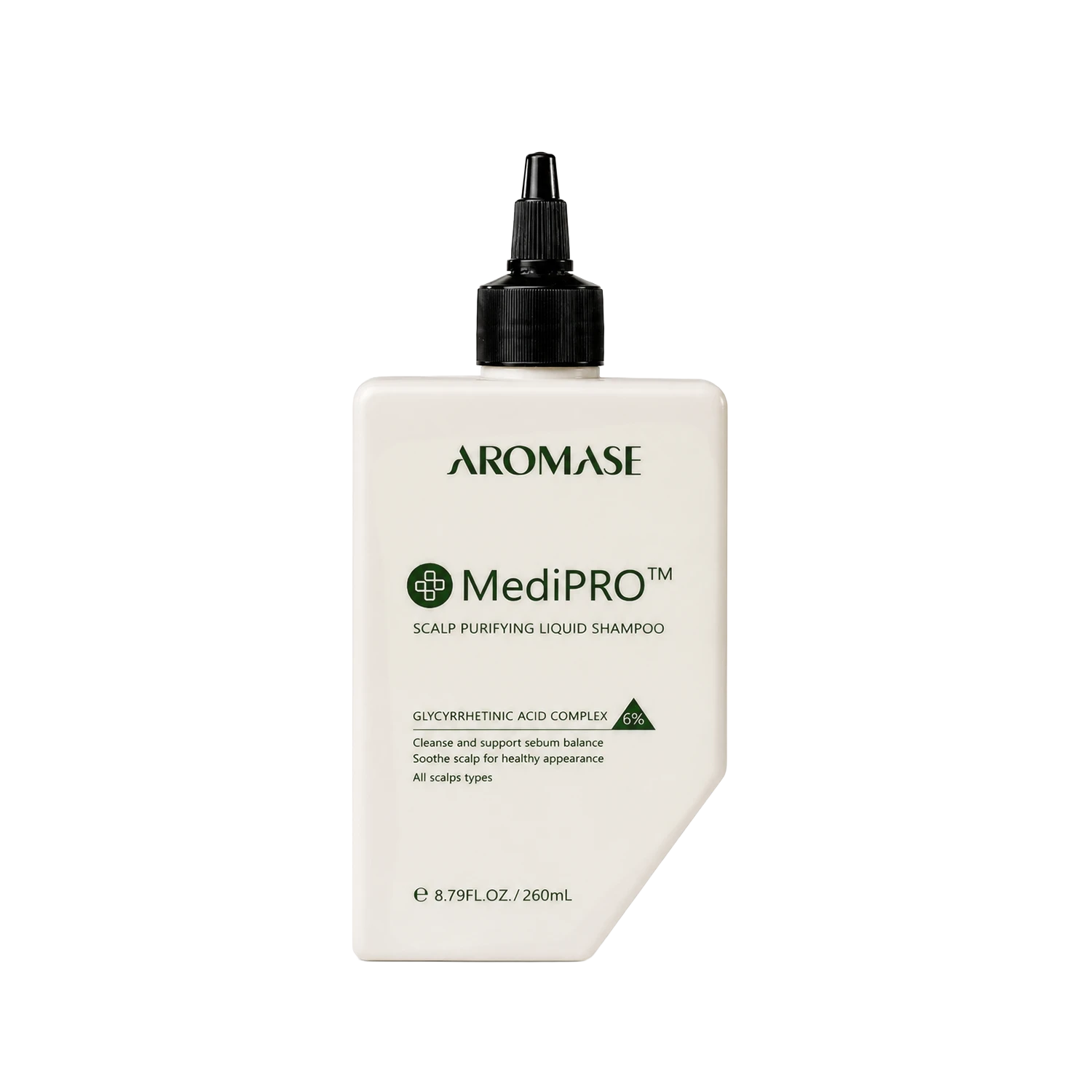 AROMASE MediPRO 5α Juniper Scalp Purifying Liquid Shampoo-260