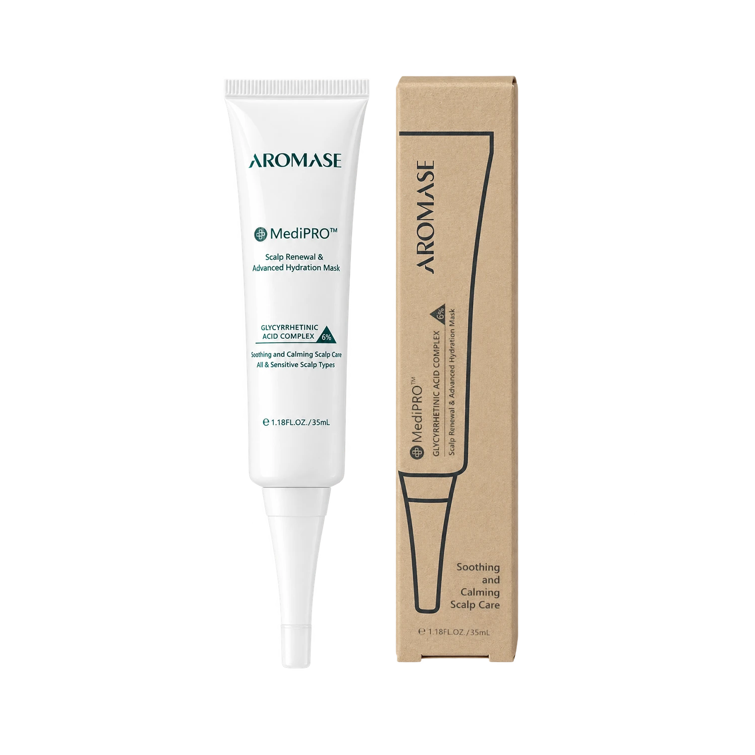 AROMASE MediPRO Scalp Renewal Mask 35 ml z opakowaniem